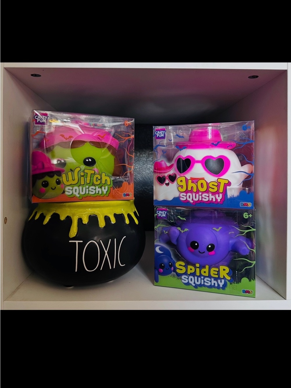 RMS Halloween Witch, Ghost & Spider 3pc Set